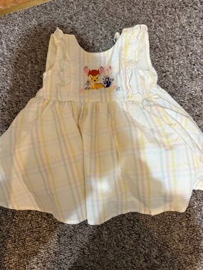 Disney Baby Pastel Plaid Dress in Yellow, Pink, Blue